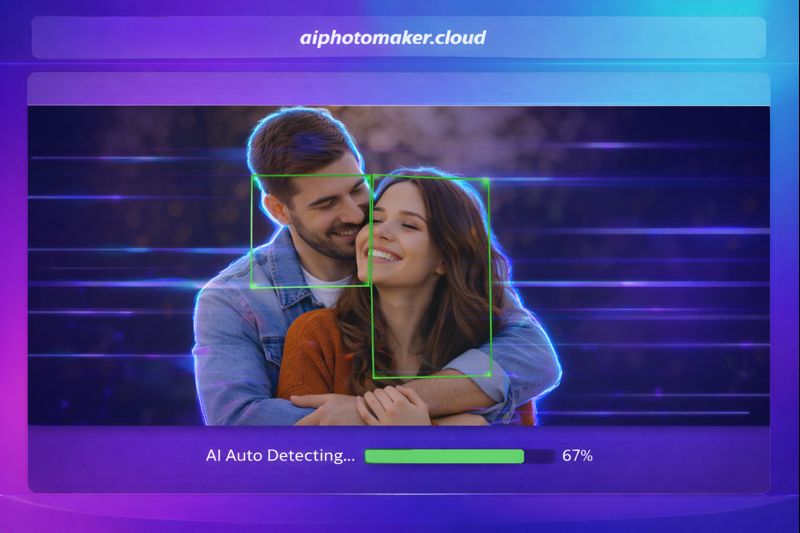 AI processing background removal