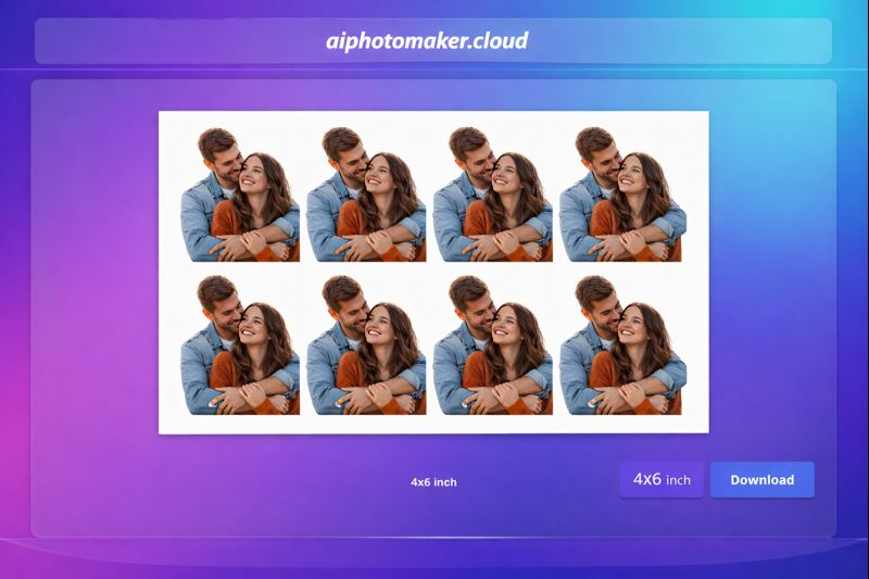 Generate photo sheet